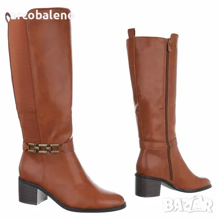 Дамски ботуши на висок ток, 2цвята , снимка 5 - Дамски ботуши - 48076153