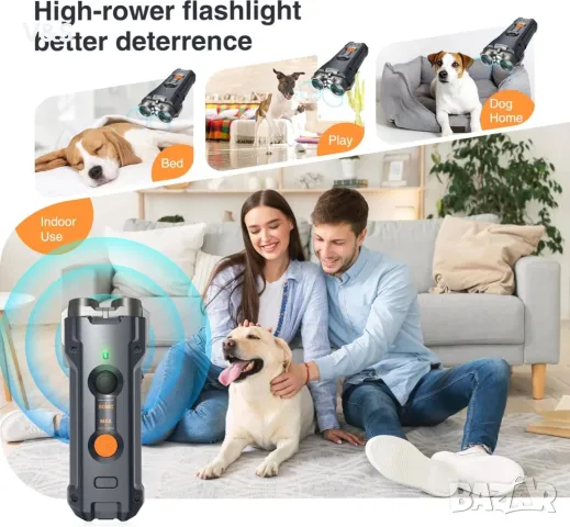 Ултразвуков уред против лай , снимка 4 - За кучета - 48132497