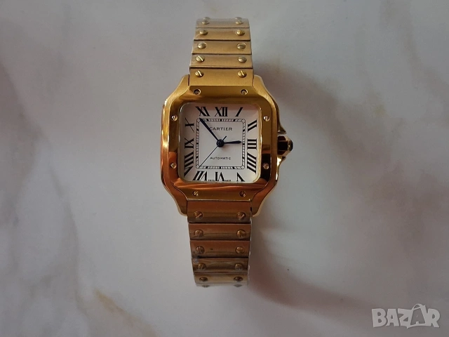 Cartier Santos Дамски, снимка 2 - Дамски - 53658580