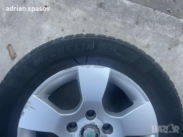 Джанти 15" Ronal за Skoda и др. 5х112 6.5Jx15H2 ET50 с гуми 195/65/15, снимка 6 - Гуми и джанти - 52845055