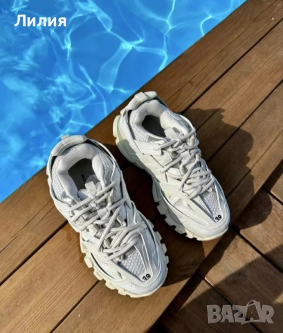 Balenciaga Track White , снимка 2 - Маратонки - 51578790