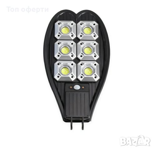 Соларна ДВОЙНА LED ЛЕД лампа 1200W, снимка 9 - Соларни лампи - 41026183