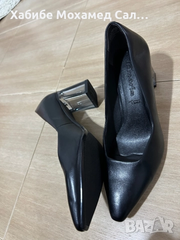Официални обувки естествена кожа Tomaris, снимка 2 - Дамски обувки на ток - 52661323