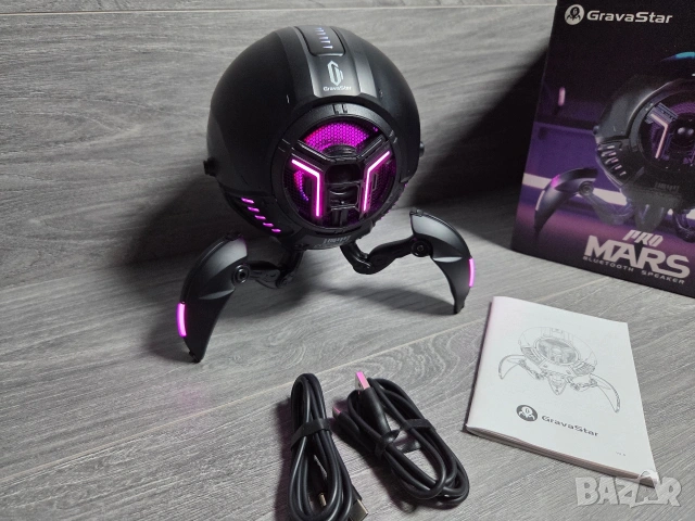 ПРОМО ! GravaStar Mars PRO Bluetooth преносим говорител / колонка !, снимка 12 - Bluetooth тонколони - 53307394