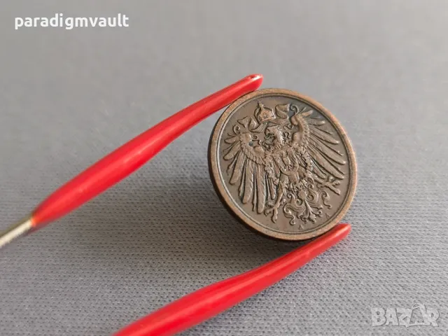 Райх монета - Германия - 2 пфенига | 1905г.; серия А, снимка 2 - Нумизматика и бонистика - 49142400