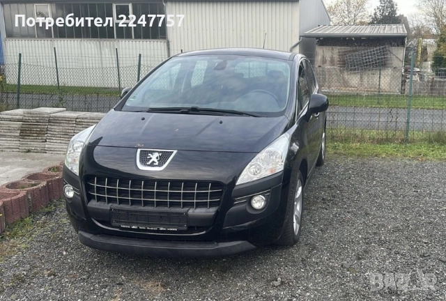 Peugeot Пежо 3008 на части черен цвят, снимка 2 - Части - 52489284