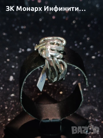 Сребърен Пръстен , снимка 2 - Пръстени - 53206643