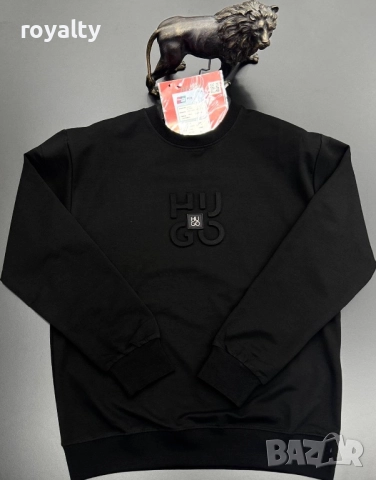 Hugo Boss Черна Мъжка Блуза 