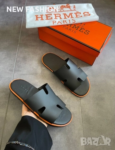 Мъжки Чехли ✨ HERMES 