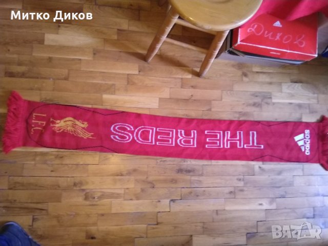 Ливърпул марков шал Адидас 2008г Де редс , снимка 7 - Футбол - 34301991