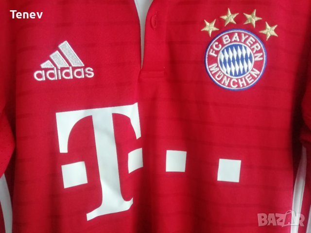 Bayern Munich Adidas нова оригинална футболна тениска фланелка Байерн Мюнхен , снимка 3 - Тениски - 41084344