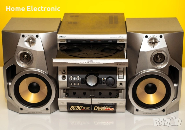Уредба Sony HCD-RX707 / Много запазена, снимка 2 - Аудиосистеми - 53602316