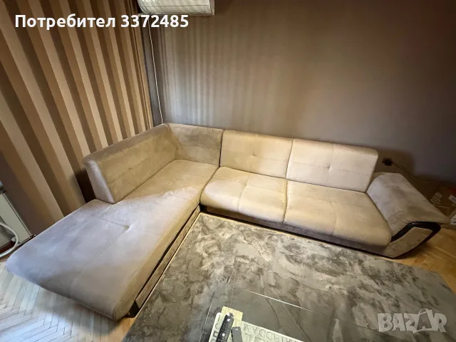 Ъглов диван с ляв ъгъл