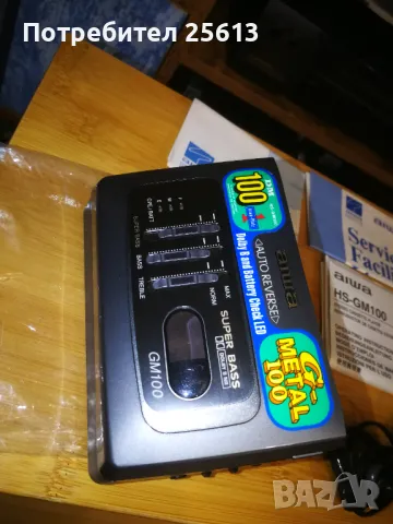 Aiwa HS-GM100, снимка 3 - Радиокасетофони, транзистори - 47723605