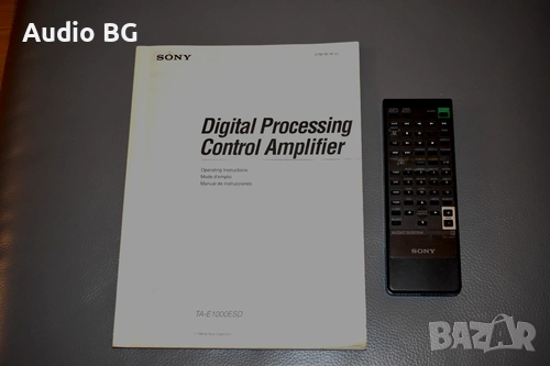 Sony TA-E1000ESD Pre Amp, снимка 4 - Ресийвъри, усилватели, смесителни пултове - 53393349