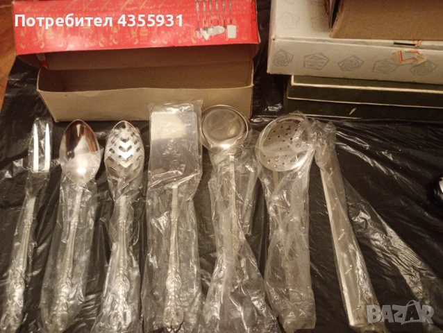 Неупотребяван Стар немски Набор стари прибори старинни немски прибори хранене , снимка 2 - Антикварни и старинни предмети - 51218328