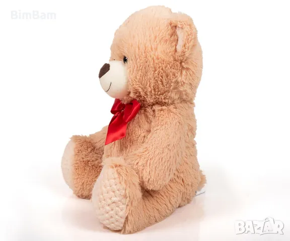 Плюшена играчка - Мече с панделка 38 см, снимка 3 - Плюшени играчки - 50217830