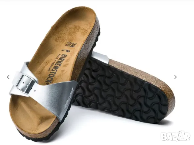 Birkenstock Madrid Birko номер 40 -Flor Sandals - Regular - Silver 