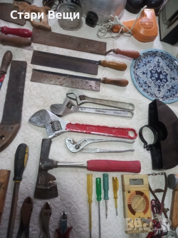 Стари инструменти ножове брадви ключове, снимка 5 - Други инструменти - 52879755