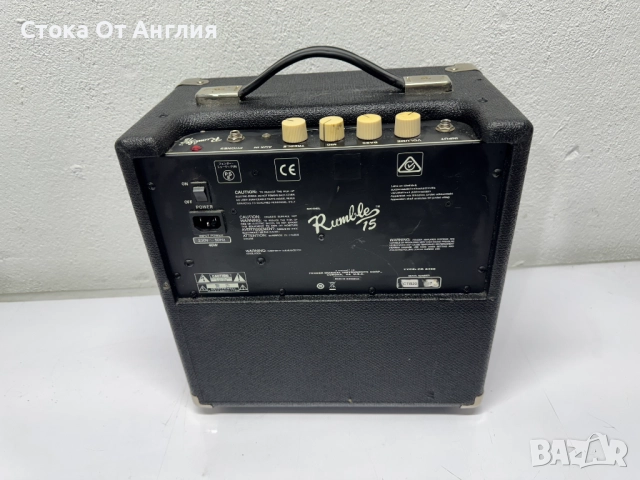 Кубе - Fender Rumble 15, снимка 5 - Тонколони - 52302809