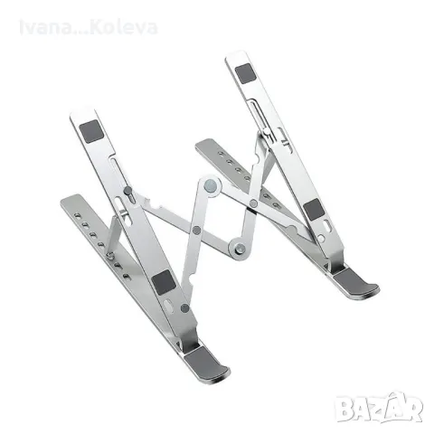 Регулируема стойка за лаптоп със седем степени за височината на екрана, снимка 7 - Лаптоп аксесоари - 47987196