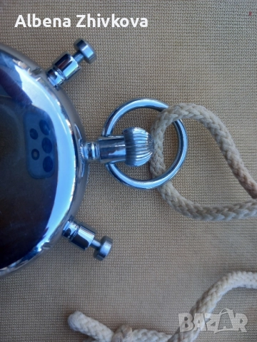 голям хронометър СССР Цепи секундата на 100тни, снимка 5 - Антикварни и старинни предмети - 52074045