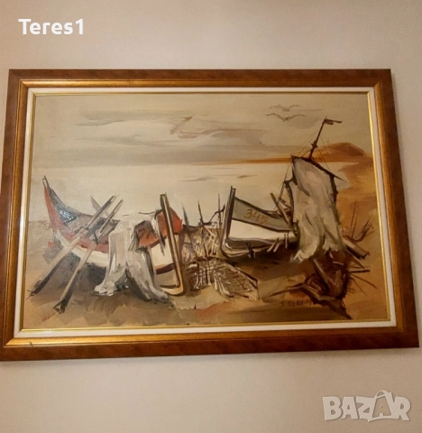 Колекция от 9 картини на С.Слав , снимка 3 - Картини - 51892091