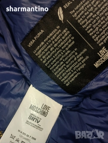 Love Moschino яке с гъши пух S, снимка 9 - Якета - 53193560