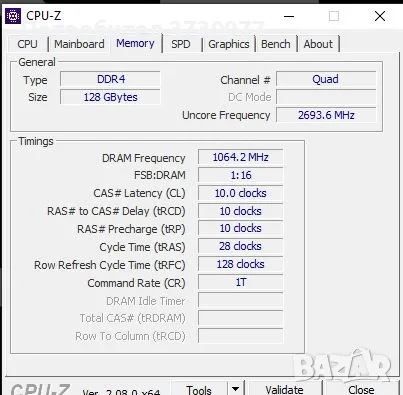 INTEL LGA 2011-3 Workstation 2x XEON E5 2683V4 / 128GB RAM DDR4, снимка 8 - Работни компютри - 49973075