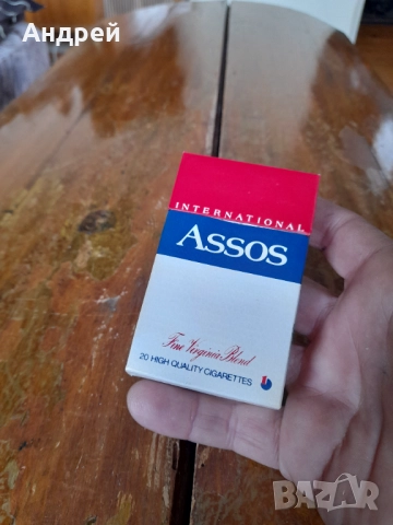 Кутия от цигари Assos, снимка 2 - Колекции - 52940557