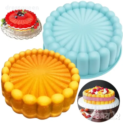 4314 Силиконовата форма за печене с размери 20x6 см, снимка 2 - Форми - 48905465