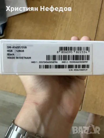 Samsung Galaxy A16 128GB Black, снимка 2 - Samsung - 55774740