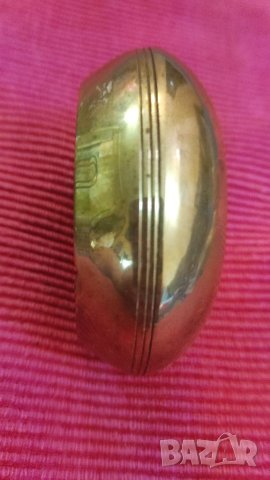 Месингов пепелник. , снимка 4 - Антикварни и старинни предмети - 40721678