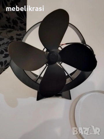 Вентилатор за печка или камина с топлинно захранване. Наличен!