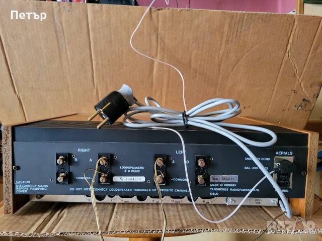 Tandberg TR-1040P, снимка 6 - Ресийвъри, усилватели, смесителни пултове - 51065209