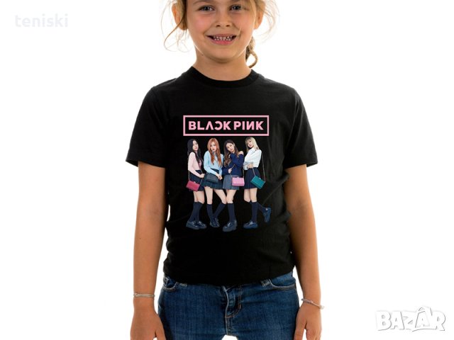 Детски и дамски тениски BLACK PINK, снимка 4 - Детски тениски и потници - 31319318