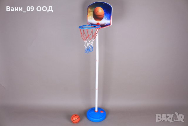 Детски баскетболен кош с мини баскетболна топка, снимка 3 - Играчки за стая - 40825844