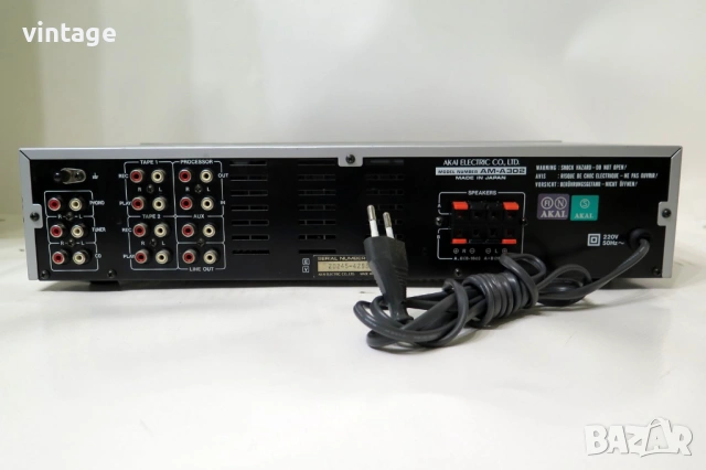 AKAI AM-A302, снимка 7 - Ресийвъри, усилватели, смесителни пултове - 53827983