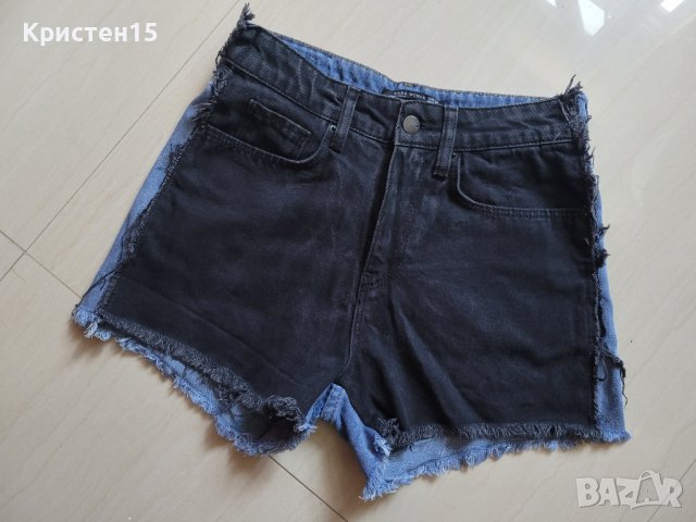 Нови двуцветни дънки , снимка 1 - Къси панталони и бермуди - 41758870