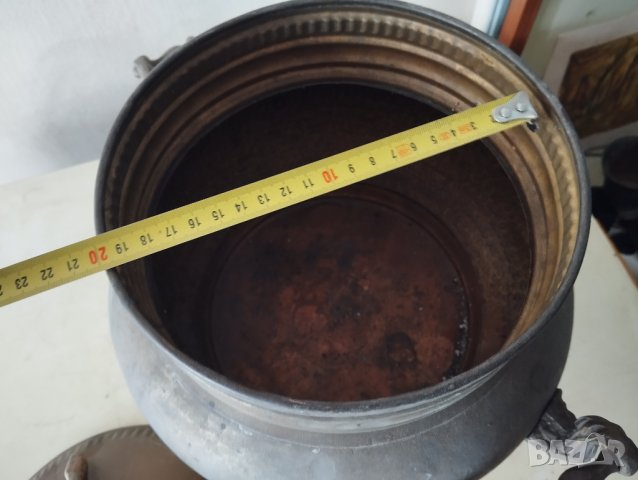 стар месингов съд, снимка 4 - Други ценни предмети - 41931934