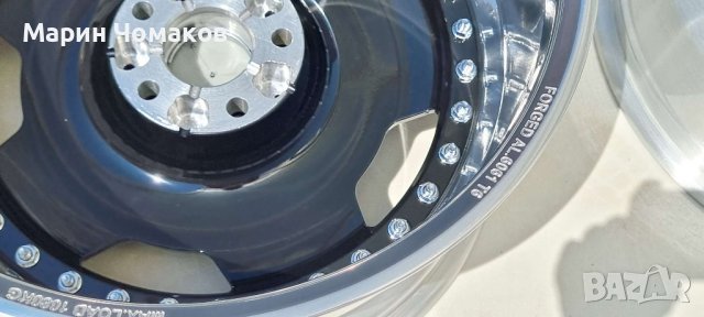 18 и 19 цола КОВАНИ джанти Mercedes W124 SL-R129 W126 SEC S-W140, снимка 3 - Гуми и джанти - 41539851