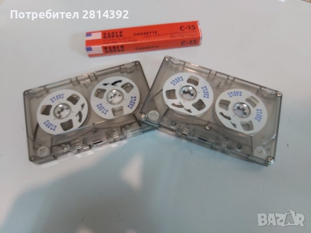 Ролкови Аудио Касети с магнетофонни ролки вътре EAGLE НОВИ Американски, снимка 2 - Аудио касети - 38816318