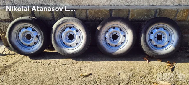 Джанти 16 с гуми за джип Митцубиши 