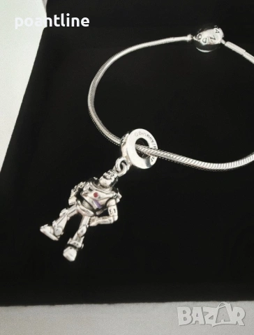 НОВО Disney x PANDORA гривна + талисман + обеци | пълен пакет Пандора, снимка 5 - Бижутерийни комплекти - 53411048