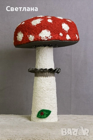 Арт гъба за декорация , снимка 2 - Други - 53500602