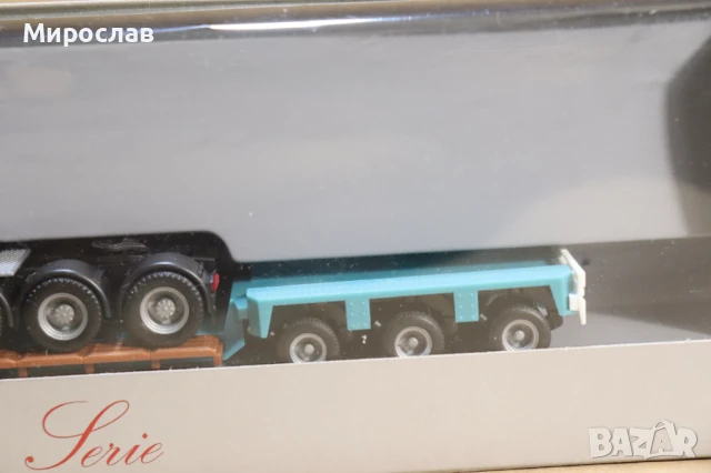 HERPA H0 1/87 MAN ВЛЕКАЧ КАМИОН ТИР МОДЕЛ ТЕЖКОТОВАРЕН ТРАНСПОРТ, снимка 4 - Колекции - 50909908