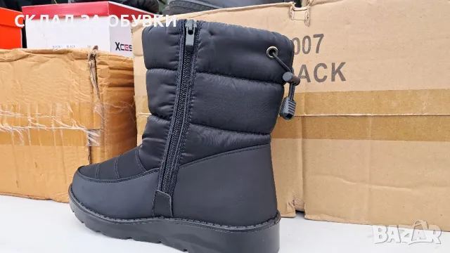 ДАМСКИ АПРЕСКИ КОД- Н8007, снимка 5 - Дамски боти - 47992887