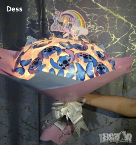 Светещи ръчно изработени букети ✨️"DESS"✨️, снимка 11 - Подаръци за рожден ден - 53378812