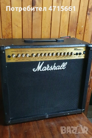 Marshall MG100 DFX китарно комбо усилвател 100 ватов с вградени ефекти , снимка 9 - Китари - 53180477