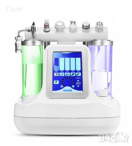 Апарат за водно дермабразио, RF, Биолифтинг, Кислород, Ултразвук и Криотерапия